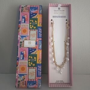 NWT House Of Harlow 1960 Phone Wristlet Chain